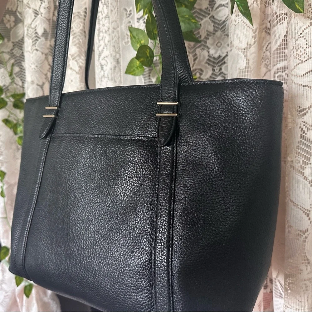 Kate Spade New York Oakwood Street Chandra Pebbled Leather Tote Bag